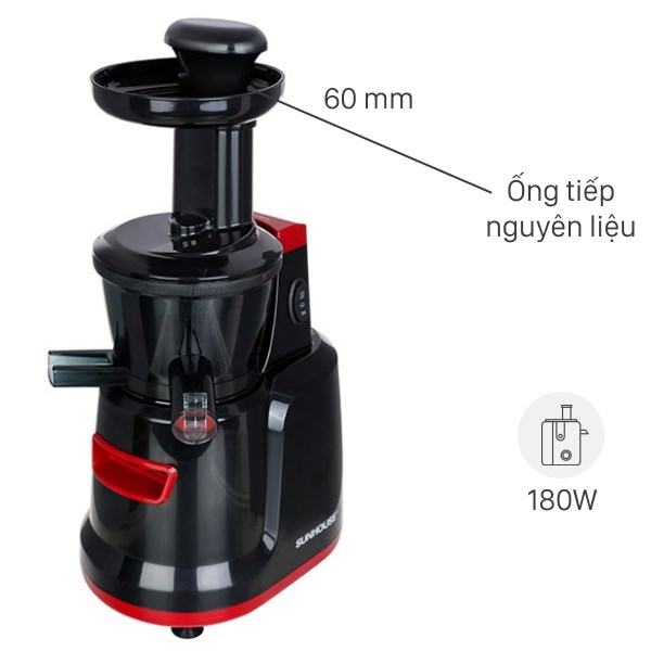 Máy ép chậm Sunhouse SHD5502